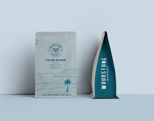Woodstone Whole Bean Coffee - House Blend
