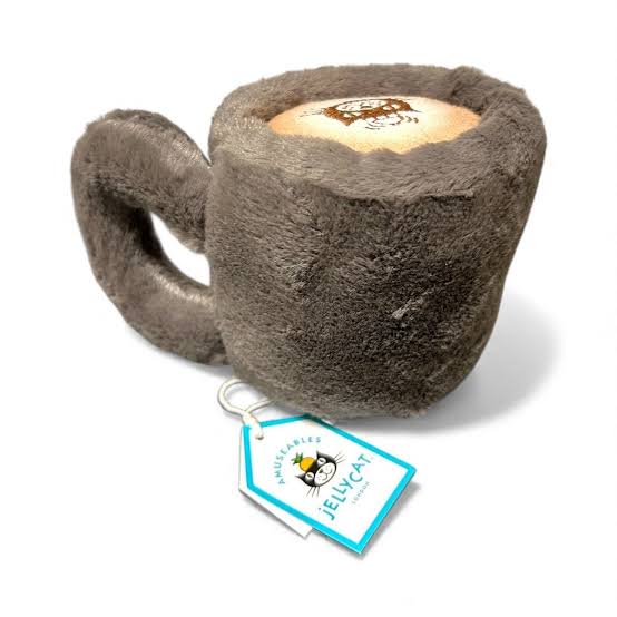 Authentic Jellycat Coffee Cup