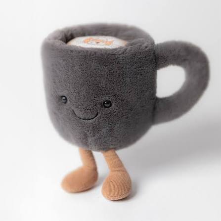 Authentic Jellycat Coffee Cup